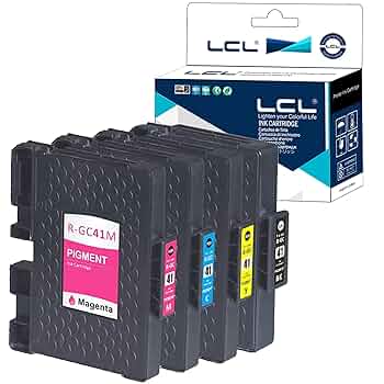 Amazon.co.jp: LCL リコー用 GC-41 GC41 GC41K GC41C GC41M